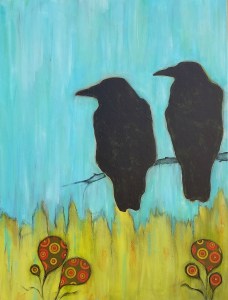 18” x 24” Mixed Media 