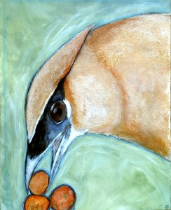 The Collector 16x20 Mixed Media