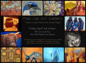 April 2015 Pop Up Gallery Announcement