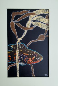 Incognito Salish Sea Kelp Greenling 14.75x21.5 600 Vikki Jackson and Lyn Jackson